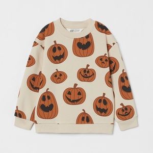 •SOLD• H&M Pumpkin Sweatshirt 6/7